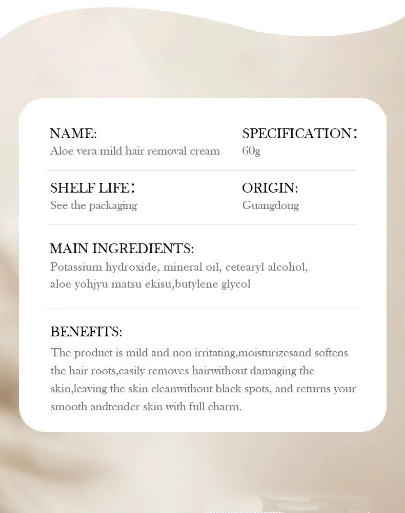 Painless Hair Removal Cream Permanent Intimate Areas Epilator Cream Health Hair Remover Growth Inhibitor For Men Woman New