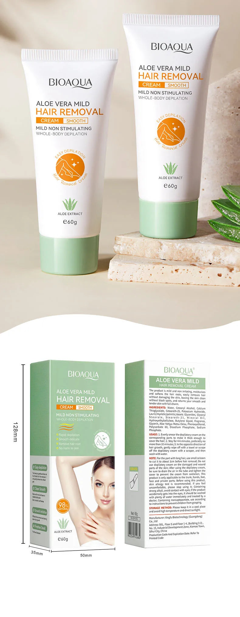 Painless Hair Removal Cream Permanent Intimate Areas Epilator Cream Health Hair Remover Growth Inhibitor For Men Woman New