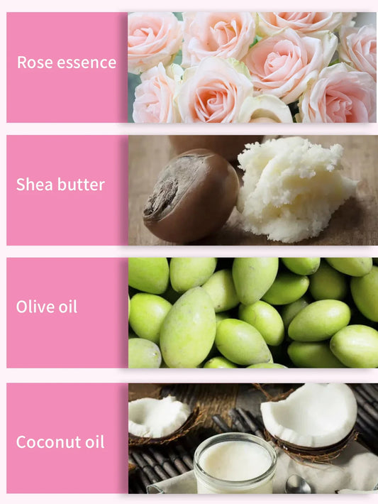 Pink rose shampoo soap, essential oil, handmade soap, nourishing, oil controlling, stain removing, floral fragrance overflowing